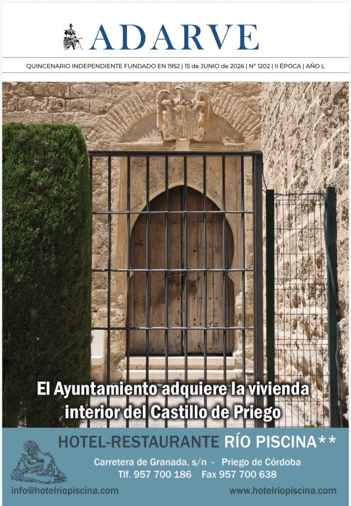 Imagen Ya esta a la venta el ADARVE nº 1202 del 15 de junio de 2026